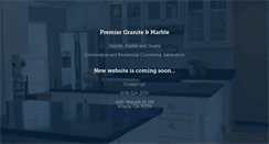 Desktop Screenshot of premier-granite.com